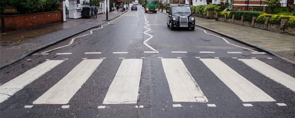 While crossing a road without zebra crossing, one must proceed only if